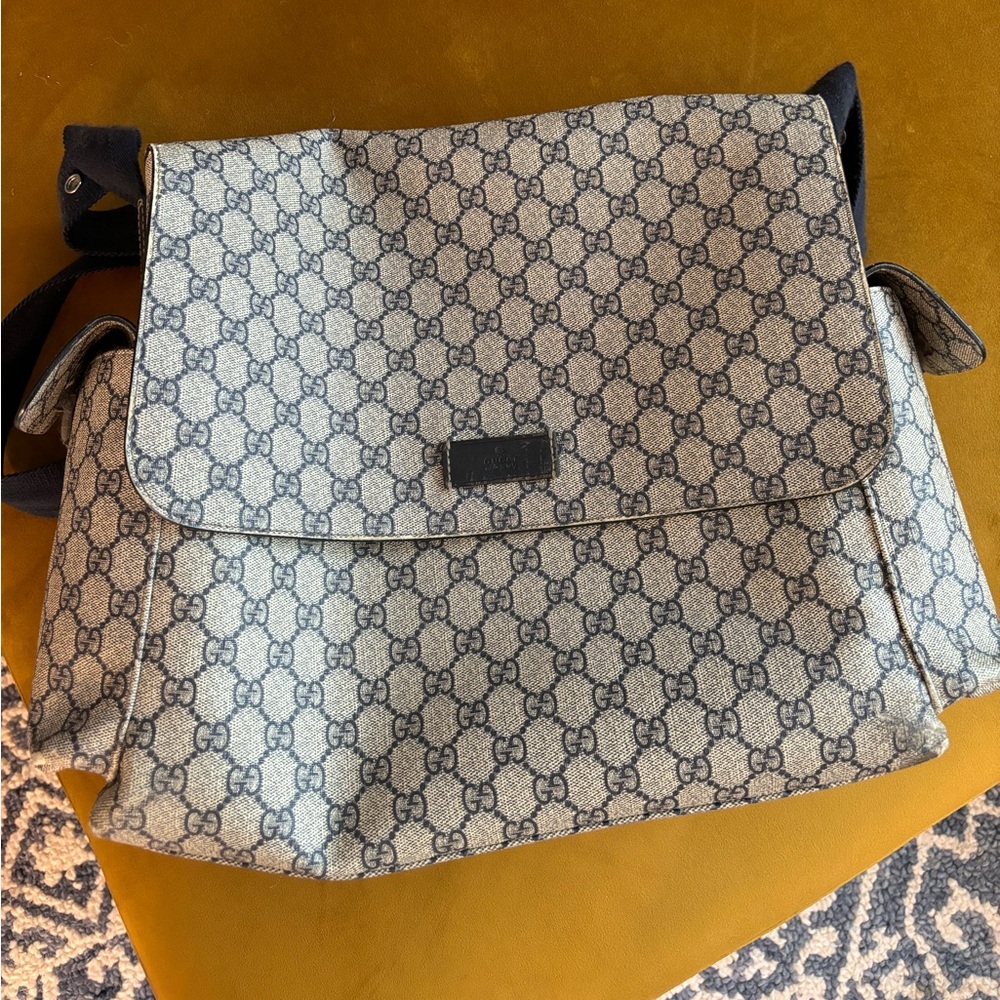 Gucci diaper bag